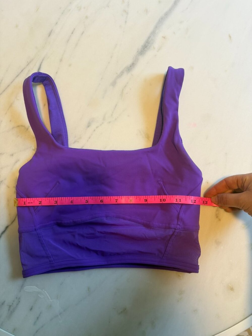 Lululemon Purple Workout Set Sports Bra + Leggings Size 4